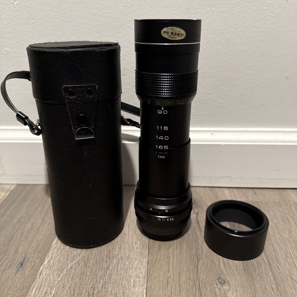 AUTO YASHICA ZOOM 1:5.8 f=90~190mm Lens With Case JAPAN No. 700071